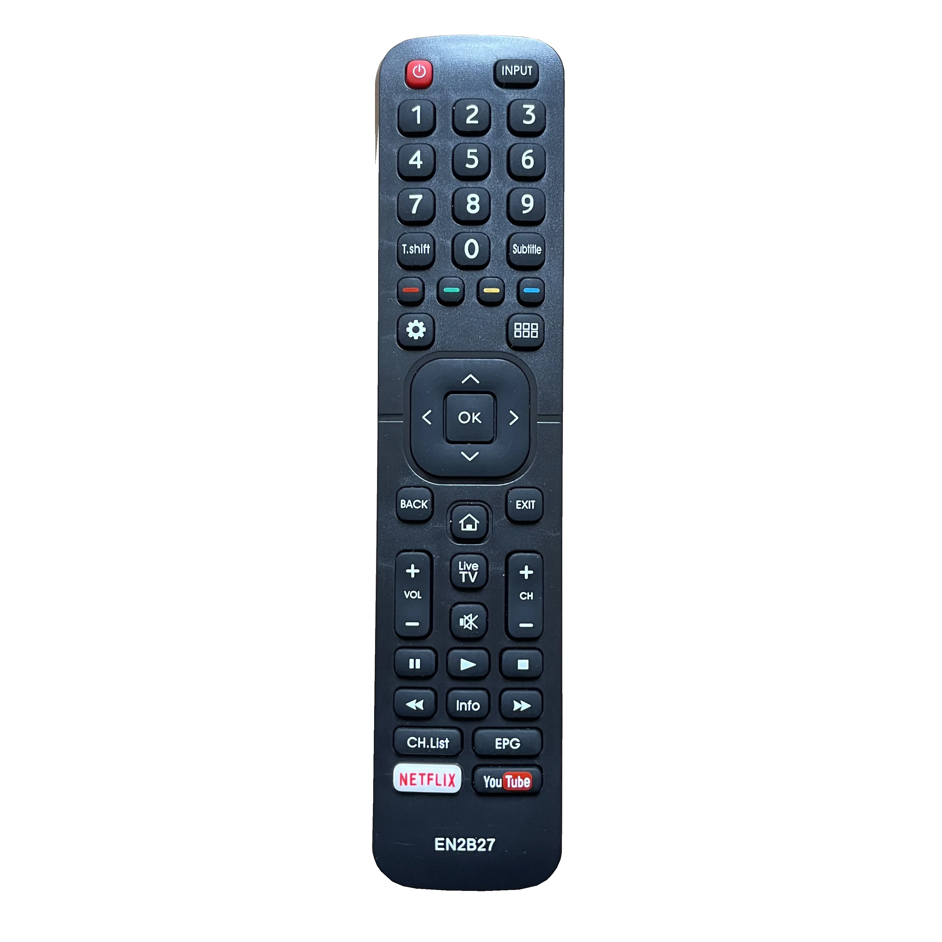 Сменный пульт дистанционного управления EN2B27 для телевизора Hisense RC3394402/01 3139 238 29621 40K321UWT 50K321UWT 55K321UWT