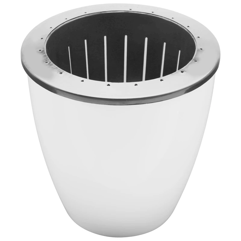 

6 Pack 5 Inch Self Watering Pots For Indoor Plants With Water Indicator,African Violet Pots For Plants,Self-Watering