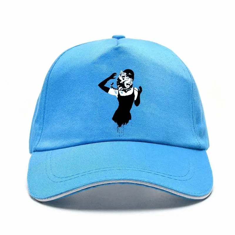 

Banksy Audrey Hepburn Cat Baseball Cap - Adjustables Sunscreen