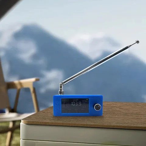 SI4732 Портативное радио 0,5-108 МГц LSB USB AM FM FM/AM Радио 1,9-дюймовый IPS-экран Вседиапазонный радиоприемник HF SW MW VHF Радио