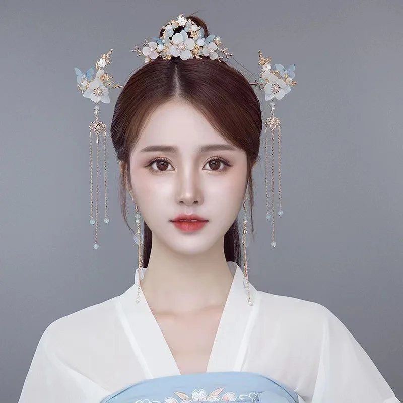 Набор длинных головных уборов с бахромой сказочные китайские аксессуары для