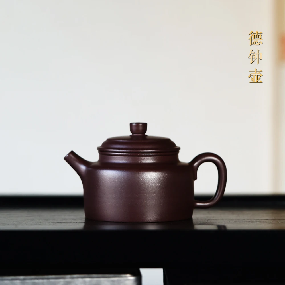 

Yixing рекомендуется качественным домашним чайником кунг-фу ручной работы, чайник из растушеванной руды, часы из фиолетовой глины