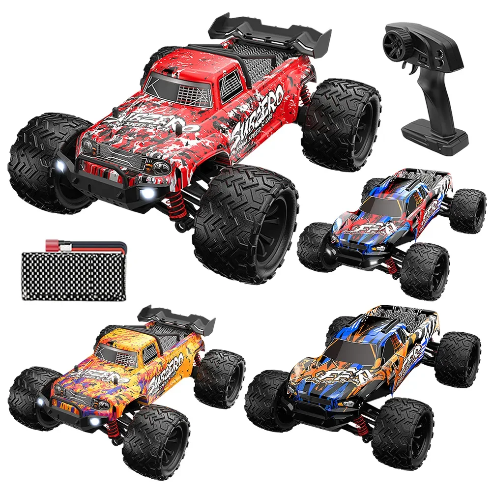 

Remote Control Drift Monster Truck 4x4 Rc Car 1:16 Dual Motor Off Road 4wd 40km/h High Speed Toys Led Gifts For Adults Kids