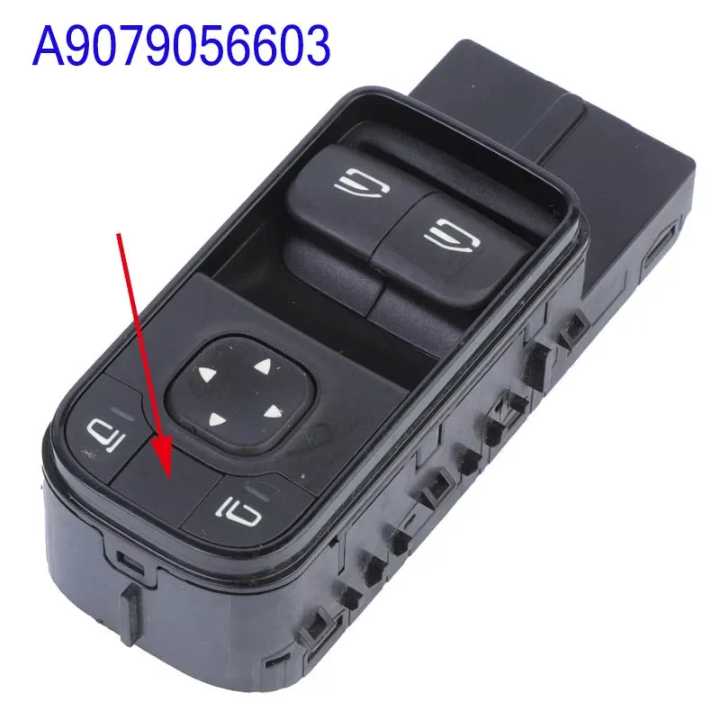 Кнопка переключателя стеклоподъемника для Mercedes-Benz SPRINTER 3500 XD 2018-2021, автомобильные аксессуары A9079059002 A9079056603
