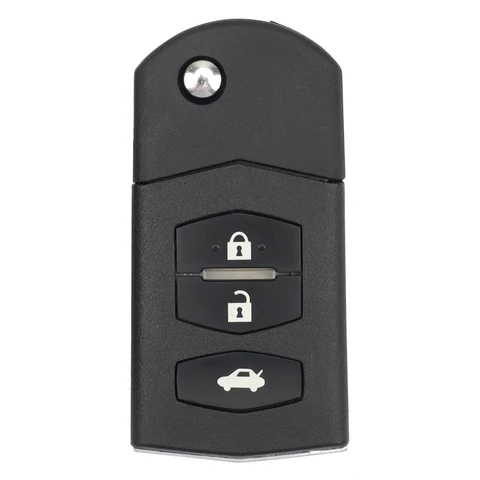 Okey Flip дистанционный ключ от машины 433 МГц 4D63 чип AFTS для Mazda 2 3 5 6 системы Mitsubishi SKE126-01 SKE126-A1