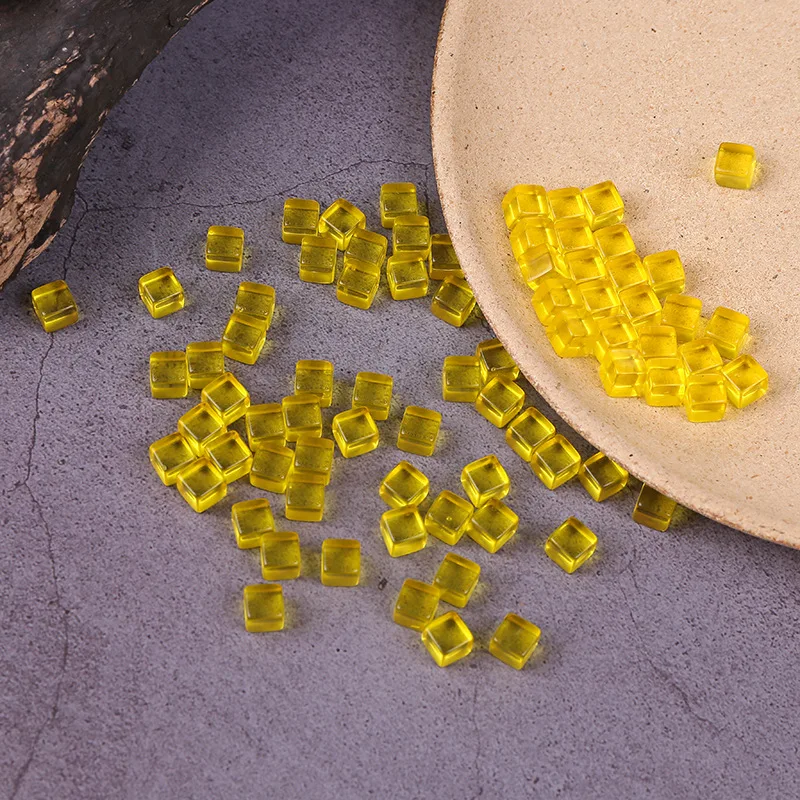 

Camal 100 прозрачных акриловых кубиков 8 мм