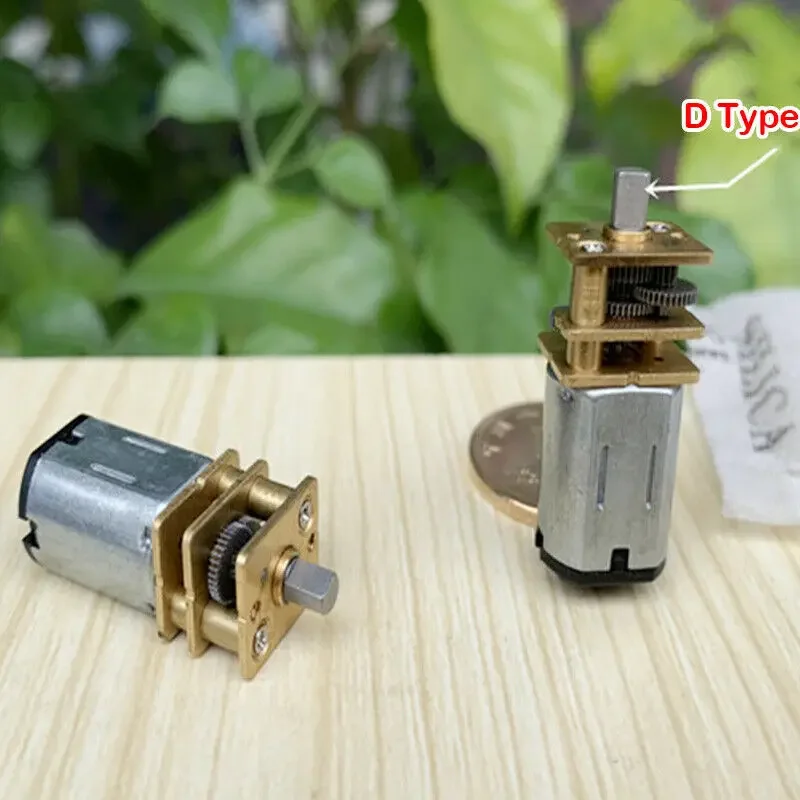 Фото Micro GA12-N20 Редукторный двигатель DC1,5 В-5 В 188 об/мин Медленная скорость DIY Машина Интеллектуальный автомобильный электронный дверной замок Цельнометаллическая коробка передач №2