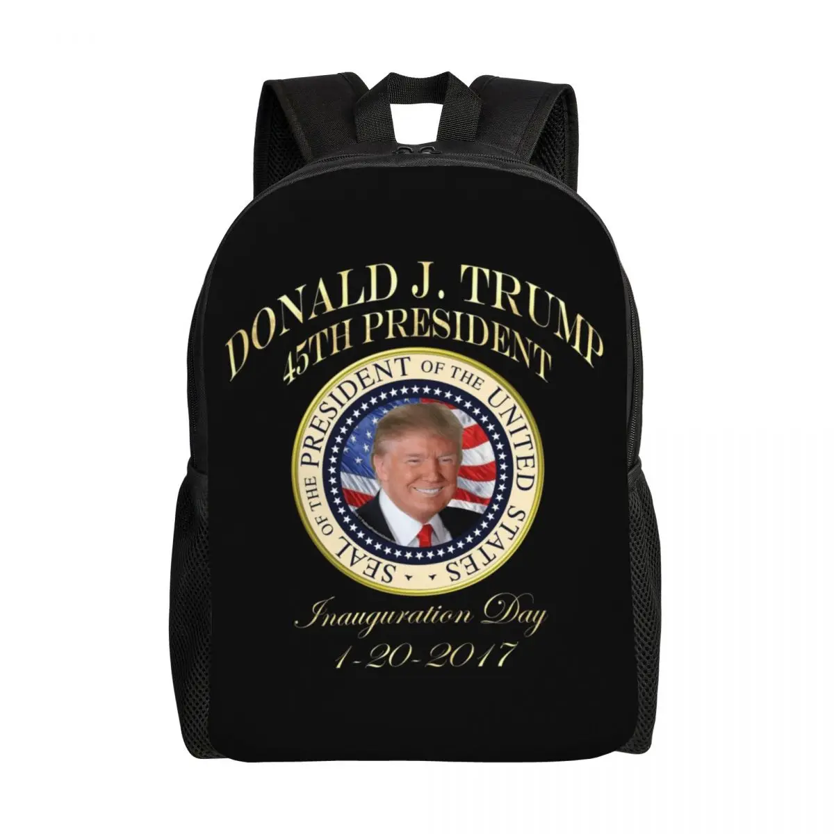 Women Men Casual Bookbag For School College United States Seal Bags