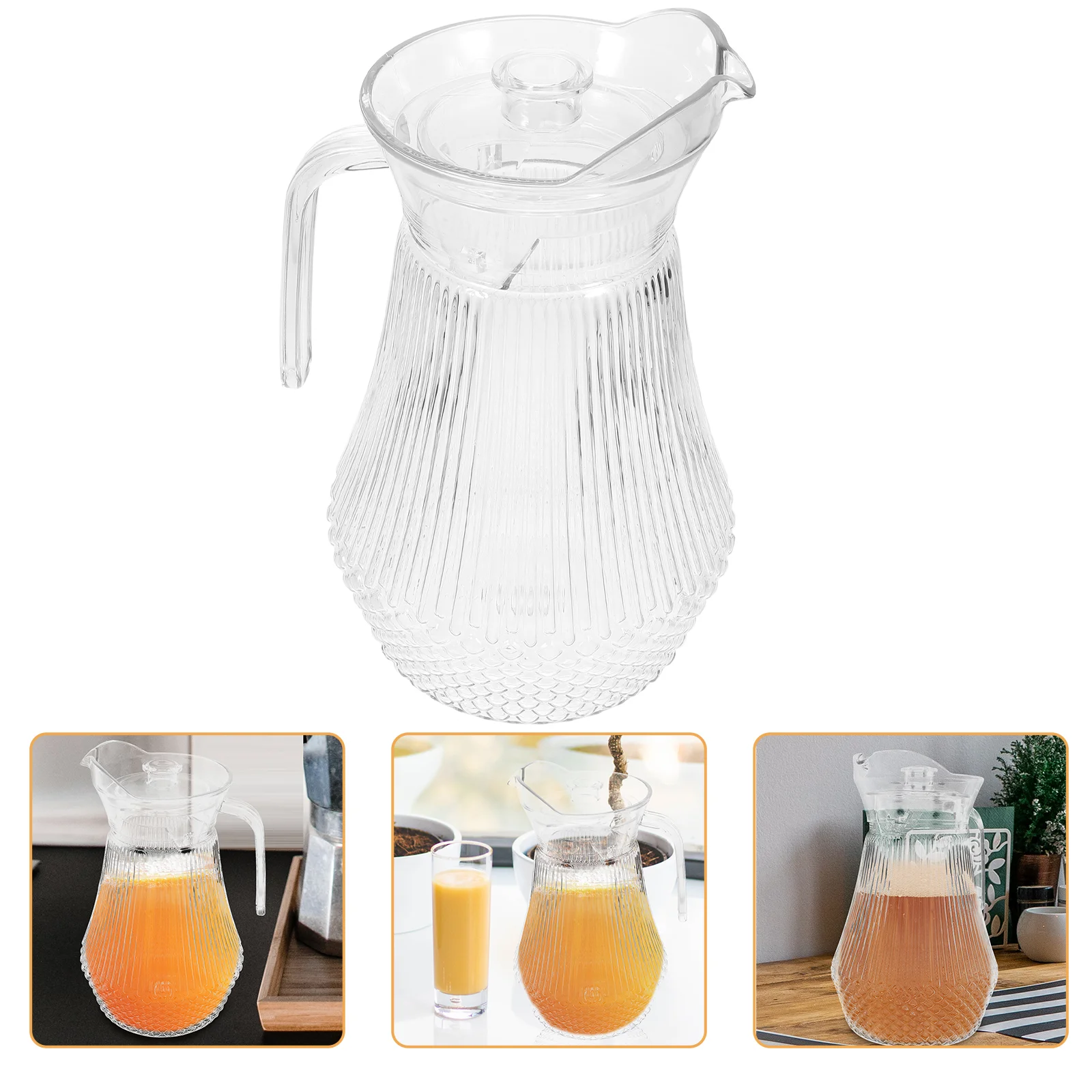 

Duckbill Pot Ice Tea Jug Beverage Drinking Water Pitcher Pitchers Juice Containers Lids Fridge Cold