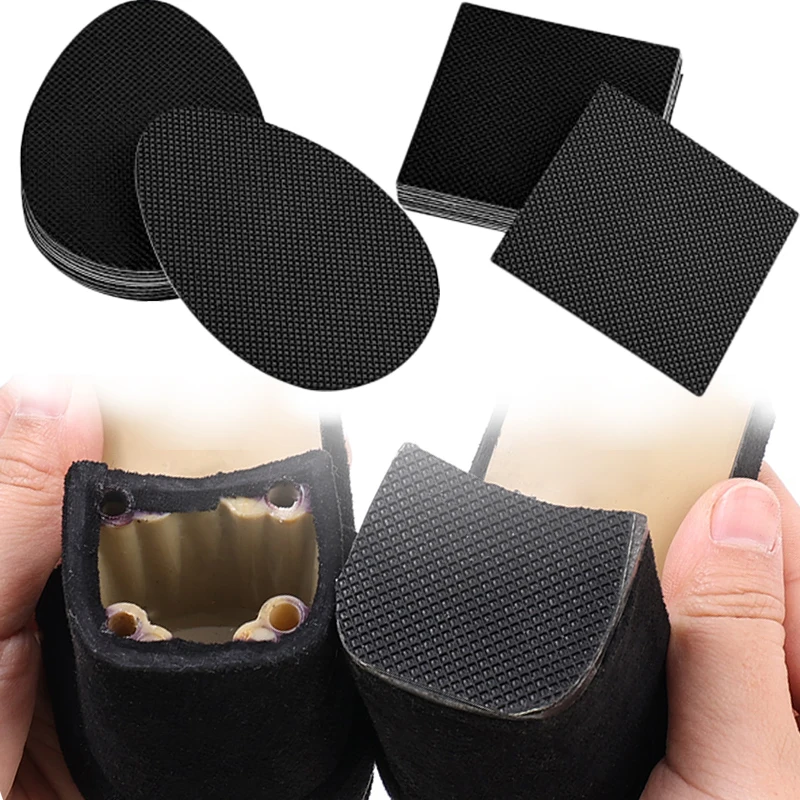 10Pcs High Heel Sandal Sole Protector Anti-slip Outsole Pad Frosted Sticker Shoe Bottom Patch Pads Stickers Shoes Accessories