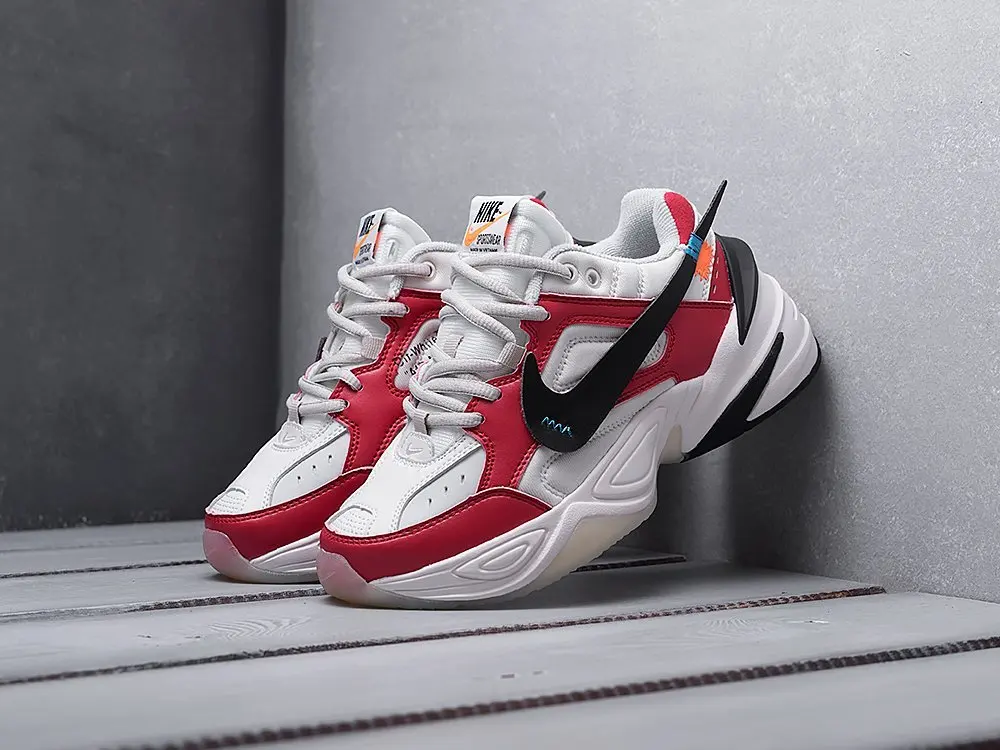 Кроссовки Off-White x Nike M2K TEKNO Разноцветный Демисезон Женский -  купить по выгодной цене | AliExpress nike m2k off white