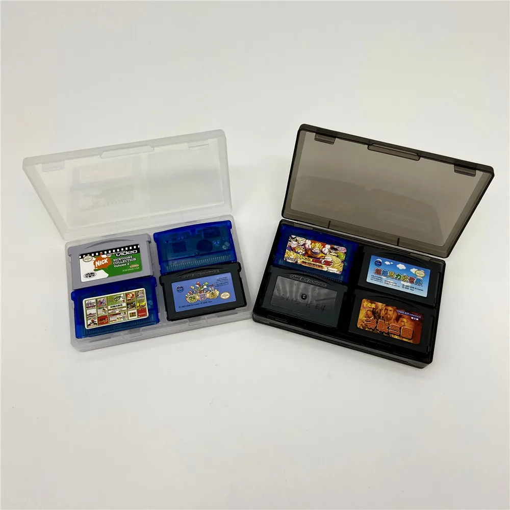 Портативный игровой кассетный ящик для хранения карт чехол переноски Nintend GBA/GBA SP