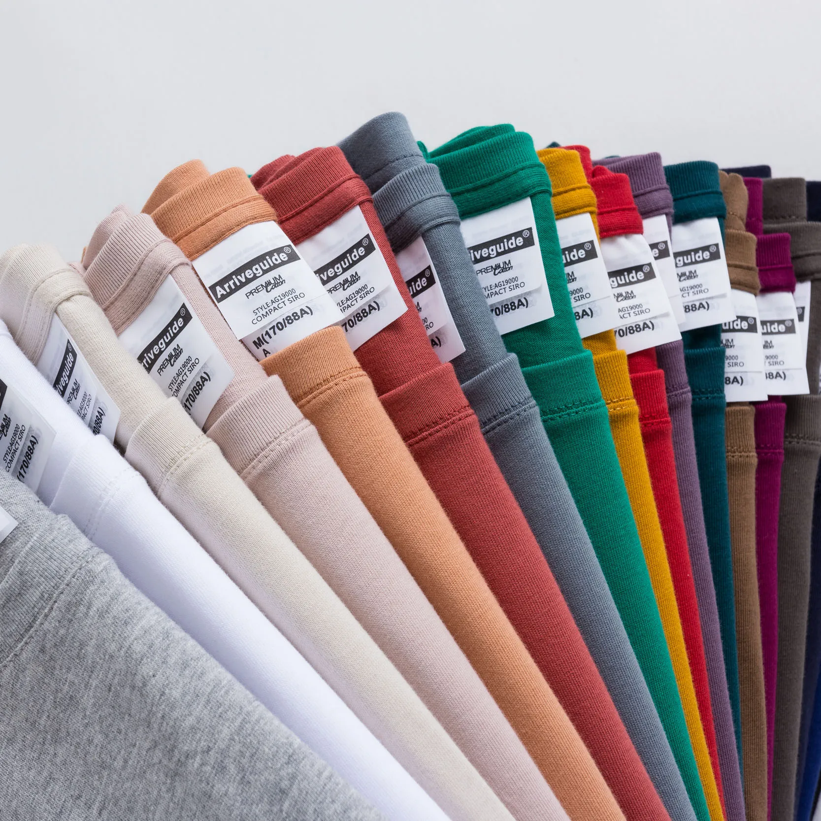 Тяжелая пустая футболка 190 г. | Футболка унисекс с коротким рукавом Мягкая