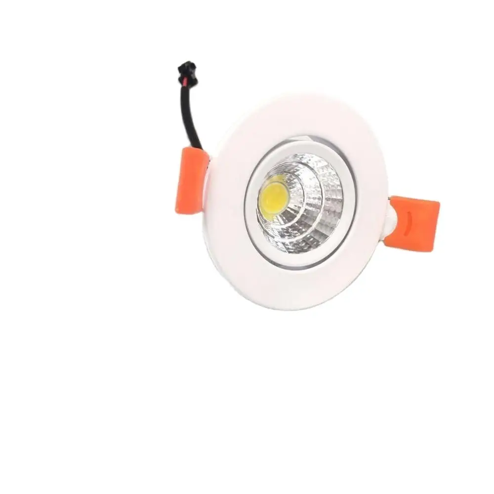 mini spot 68mm 20stück faretto led Led светильник потолок Einbauleuchte Round Cob Down Light Verstellbarer Spot Decke