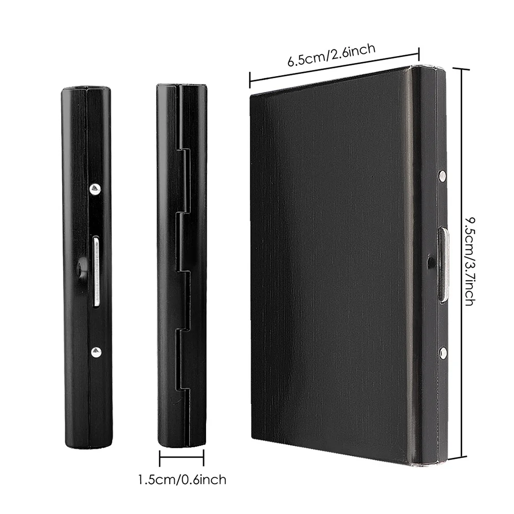 Противоугонный чехол для кредитных карт алюминиевые металлические кошельки