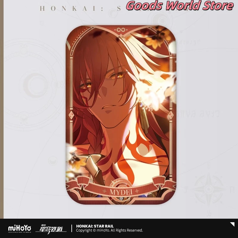 Оригинальный значок фигурки Mihoyo Honkai Star Rail Aglaea Tribbie Anaxa Hyacine Mydei Cipher Castorice Phainon