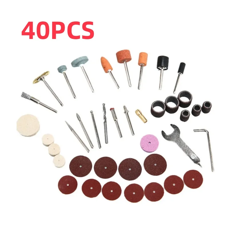 

Набор из 40 микроабразивных насадок для электродрели