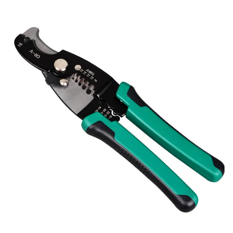 

Cable Wire Stripper Cutter Crimper Pliers Multifuction Electrician Stripping Plier Wire Crimping Manual Pliers Hardware Tools