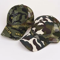 childrens camouflage baseball hat summer fashion super cool military cap for boys breathable sunscreen cap