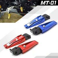 motorcycle accessories aluminum folding rearset foot peg for yamaha tmax500 tmax530 xp500 xp 500 mt01 mt07 mt09 yzf r3 yzf r25