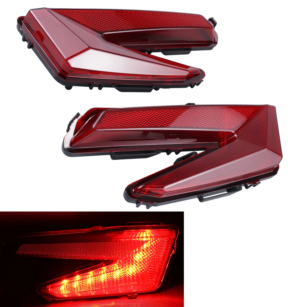 1 Pair Left Right LED Brake Tail Lights for Can Am Maverick X3 Max R RR 4x4 XDS XRC Turbo DPS 2017-2022 2020 PC