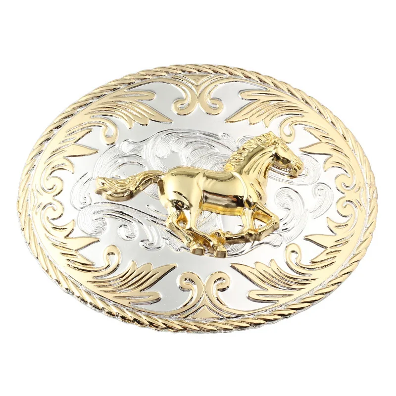 

Mustang Belt Buckle Western Denim Clothing Accessories Large Buckle