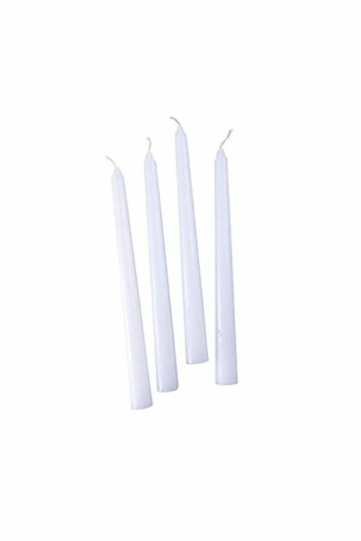 

White Taper Candlestick Candle 4 lu Bridal Jewelry For Wedding Gift Candles Henna Night