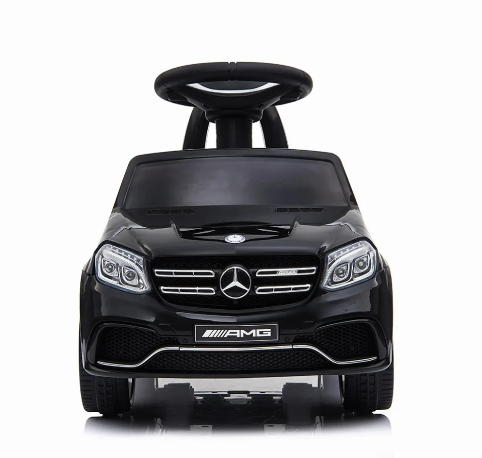 Электромобиль каталка Mercedes AMG GLS63 + пульт управления HL600 LUX BLACK|Каталки-пушкары