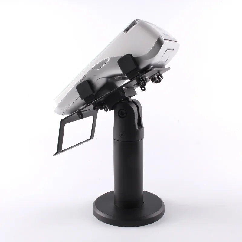 

Tablet Phone Stand POS Machine Stand Rotary Adjustable Scanner Display Stand Bank Card Machine Display Black Stand