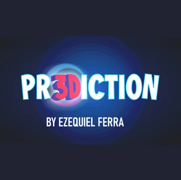 

Magic Tricks PR3DICTION By Ezequiel Ferra Magia Magie Magicians Props Close Up Illusions Card Prediction Gimmicks Tutorial