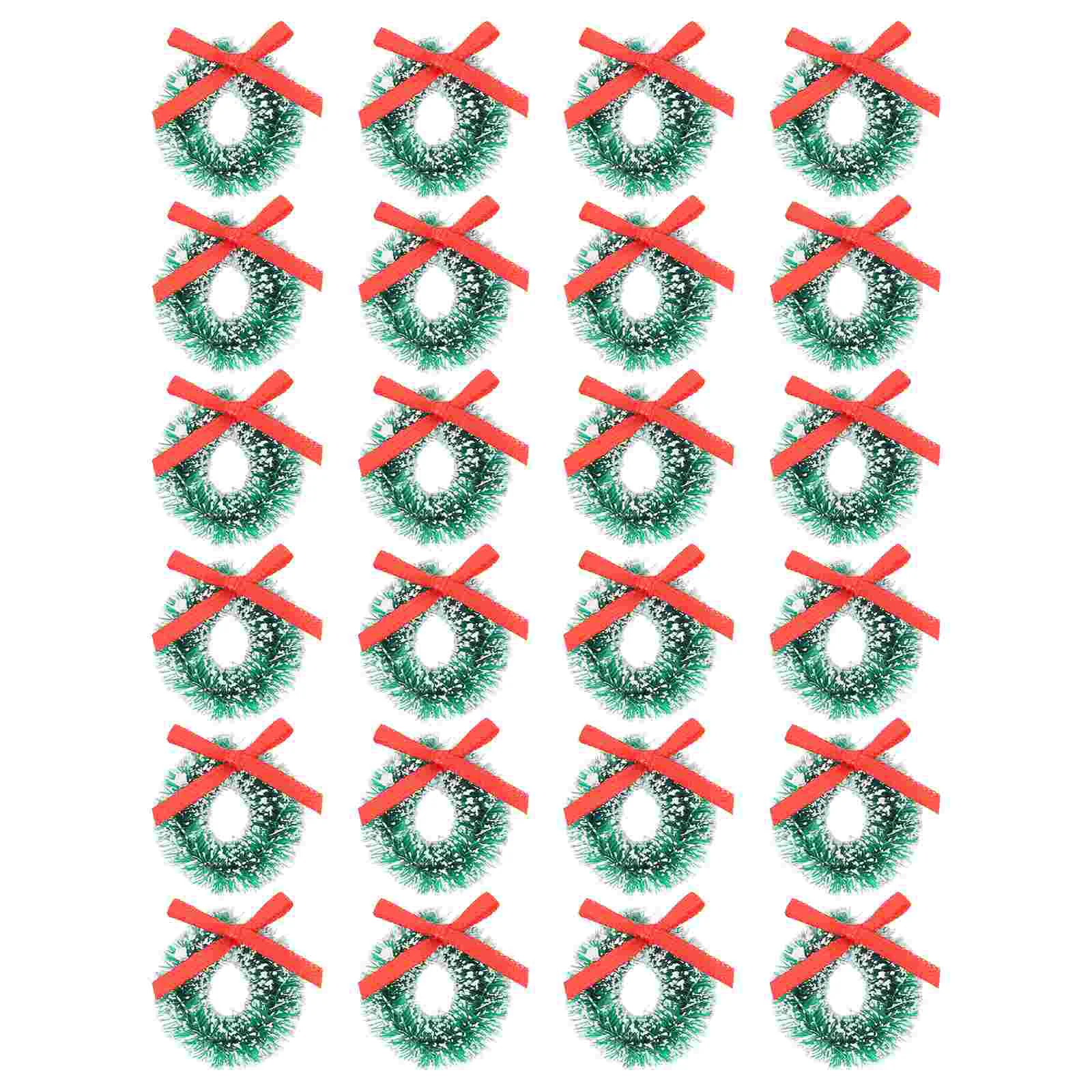 

Christmas Wreath Mini Garland Miniature Landscape Decoration Hanging Party Ornament Garlands Xmas Outdoor Decorations