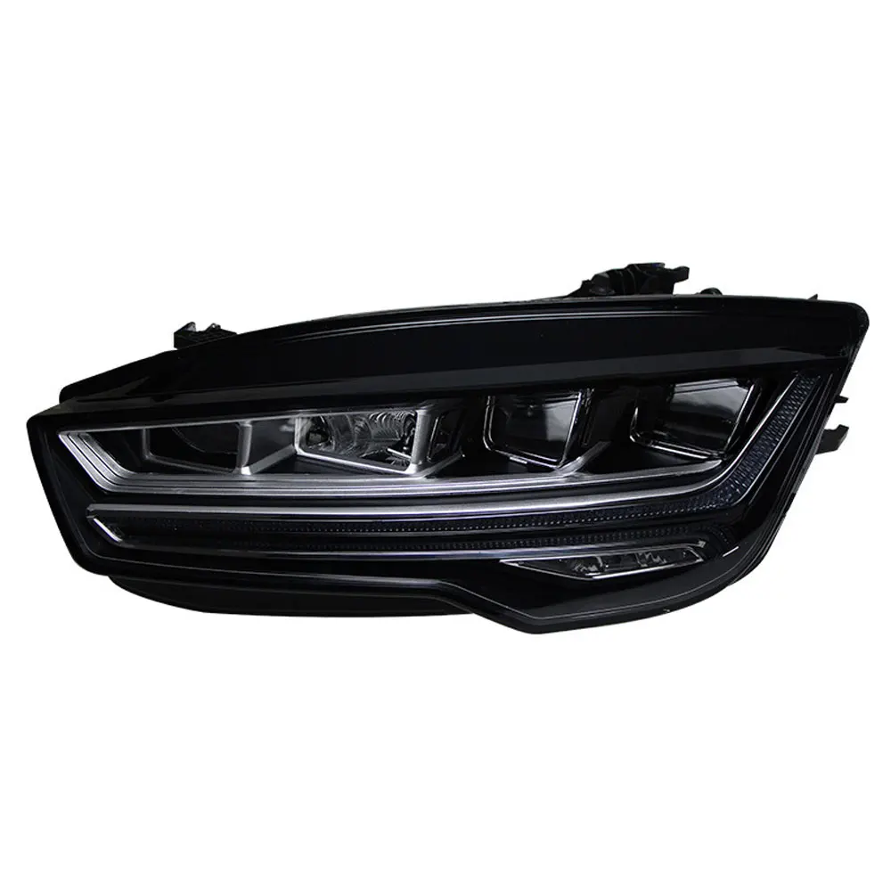 Автомобильный фонарь для Audi A7 светодиодные фары 2011-2018 обновление фар DRL указатель