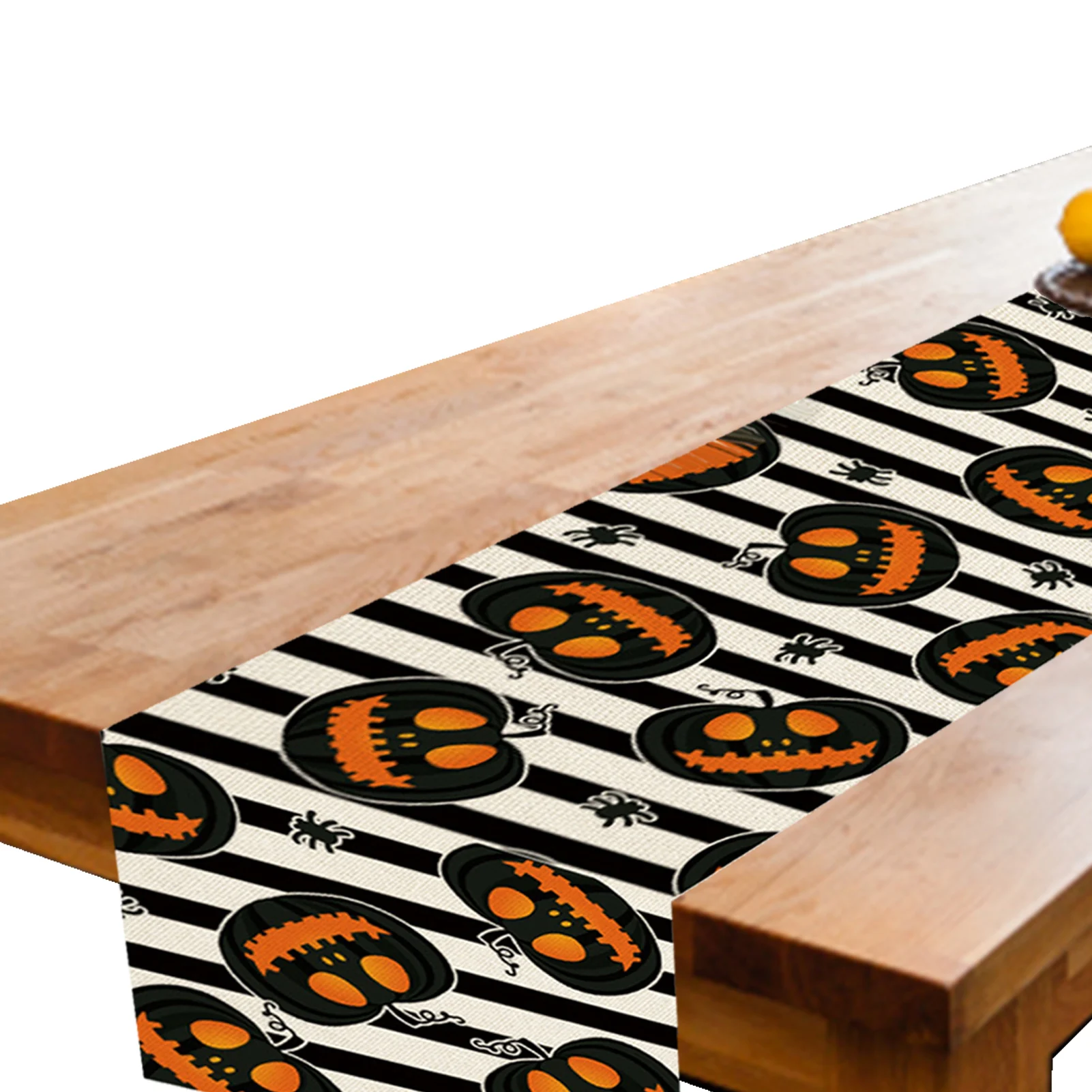 

Настольная дорожка для Хэллоуина, уникальная скатерть для стола, льняная декоративная настольная атмосфера ужаса