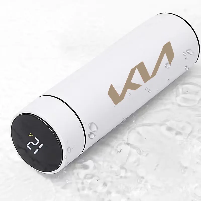 

Thermos Temperature Display Smart Water Bottle Vacuum Flasks Coffee Cup for Kia soul rio ceed sportage waxed sorento picanto