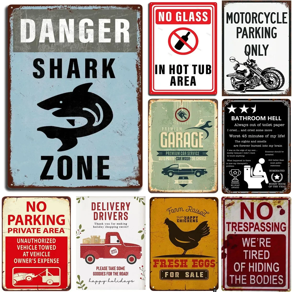 Металлическая вывеска Jinglei для улицы пляжа океана дома знак защиты животных с