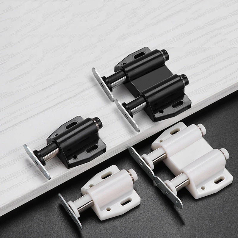 

Cabinet Door Stopper Magnet Door Catch Automatic Bouncer Spring Switch Closer Quiet Close Lock For Furniture Cupboard Drawer
