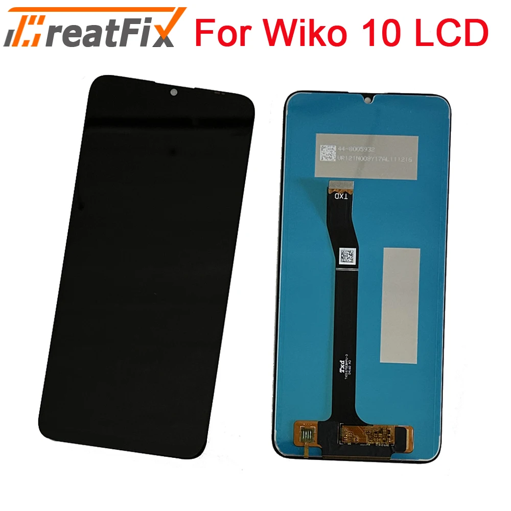 6 75 &quotчерный для Wiko 10 VHEM-E04 VHEM-E03 ЖК-дисплей с дигитайзером сенсорного экрана в