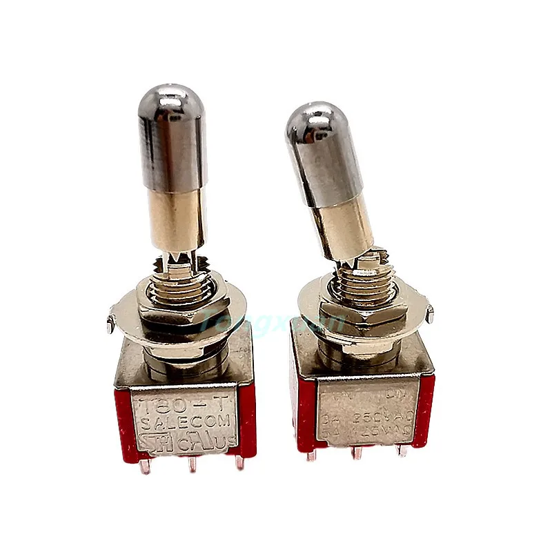 

1 шт., рычаг блокировки, 6,35 мм, 3 контакта, 6 контактов