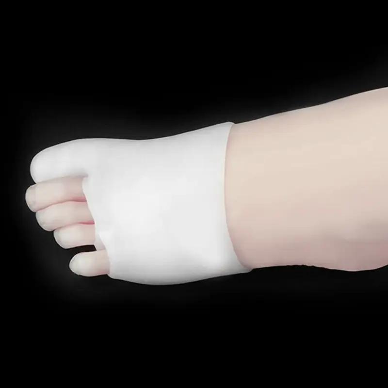 

40JD силиконовая стелька защита большого пальца ноги вальгусная деформация ортопедические носки подкладка правильная Подушка облегчение бо...