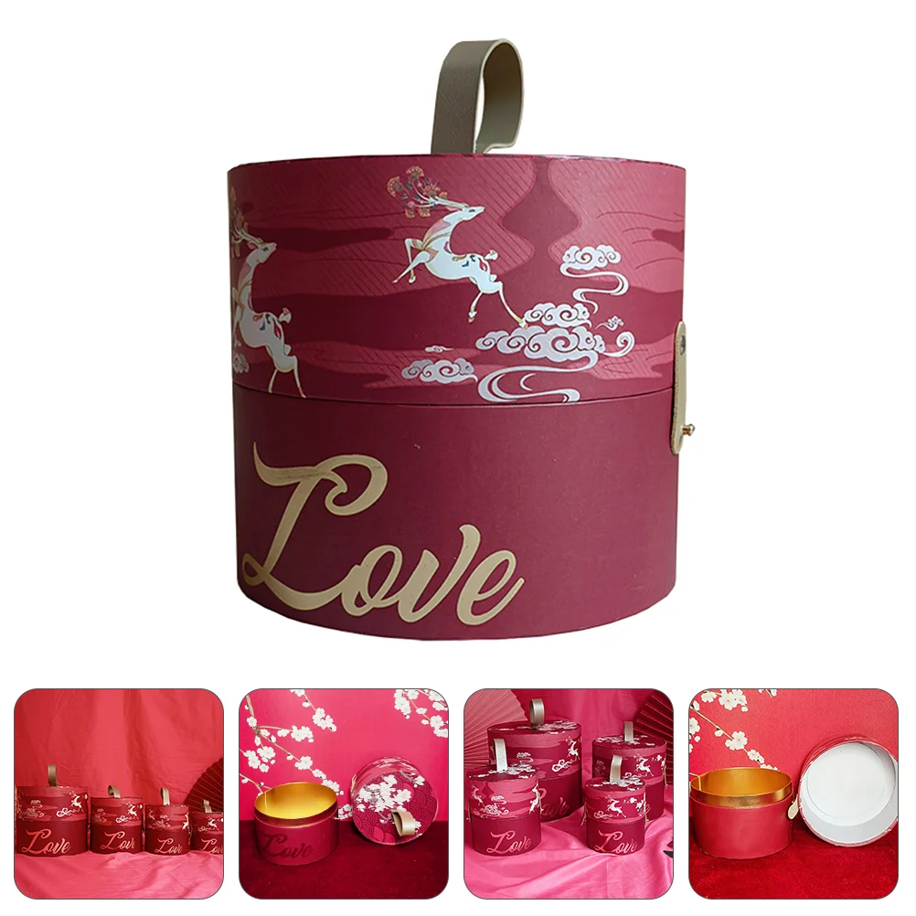 

1Pc Sturdy Chic Wedding Favor Box Box Gift Packaging Box Wedding Gift Case