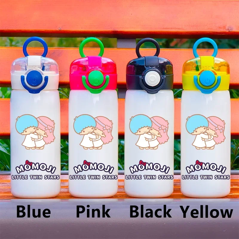 400 мл маленькая пластиковая бутылка для воды с изображением двойных звезд