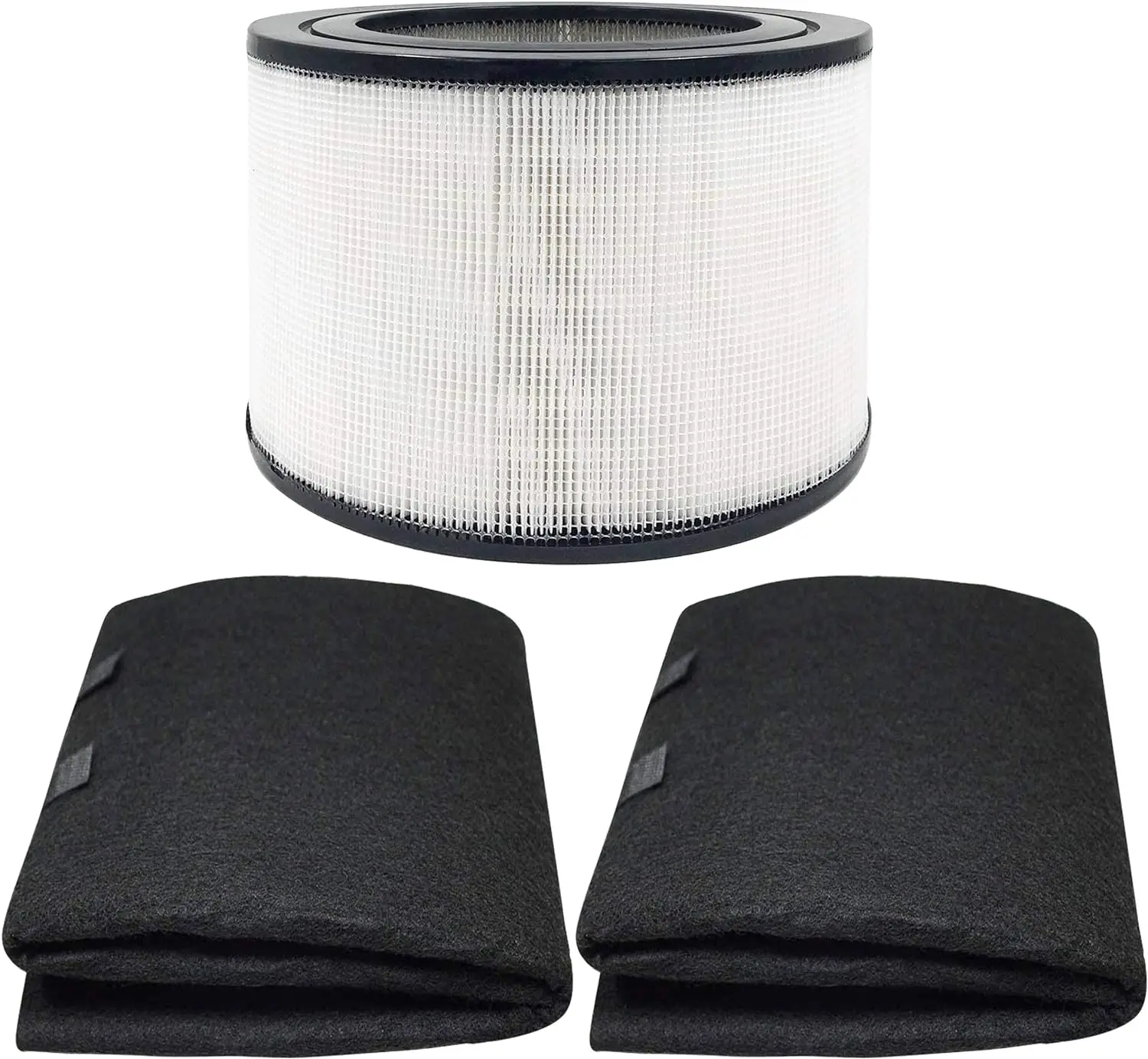 

Filter - Replacement HEPA Filter and 2 Wrapping Carbon Pre-Filters Compatible with Honeywell 24000 24500 50250-S 52500. Combo Pa