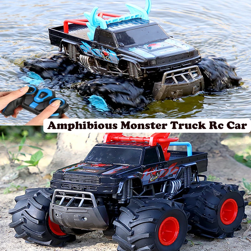 

JJRC Amphibious Monster Truck 4x4 Off Road Rc Car For Boys Kids Electric Car Remote Control Toy Rc Drift Car Cars Trucks