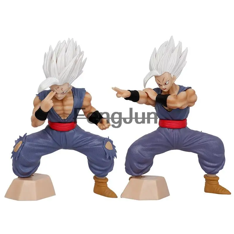 

20cm Anime Dragon Ball Gohan Beast Figure White hair Son Gohan Figurine PVC Action Figures Collection Model Toys Children Gift