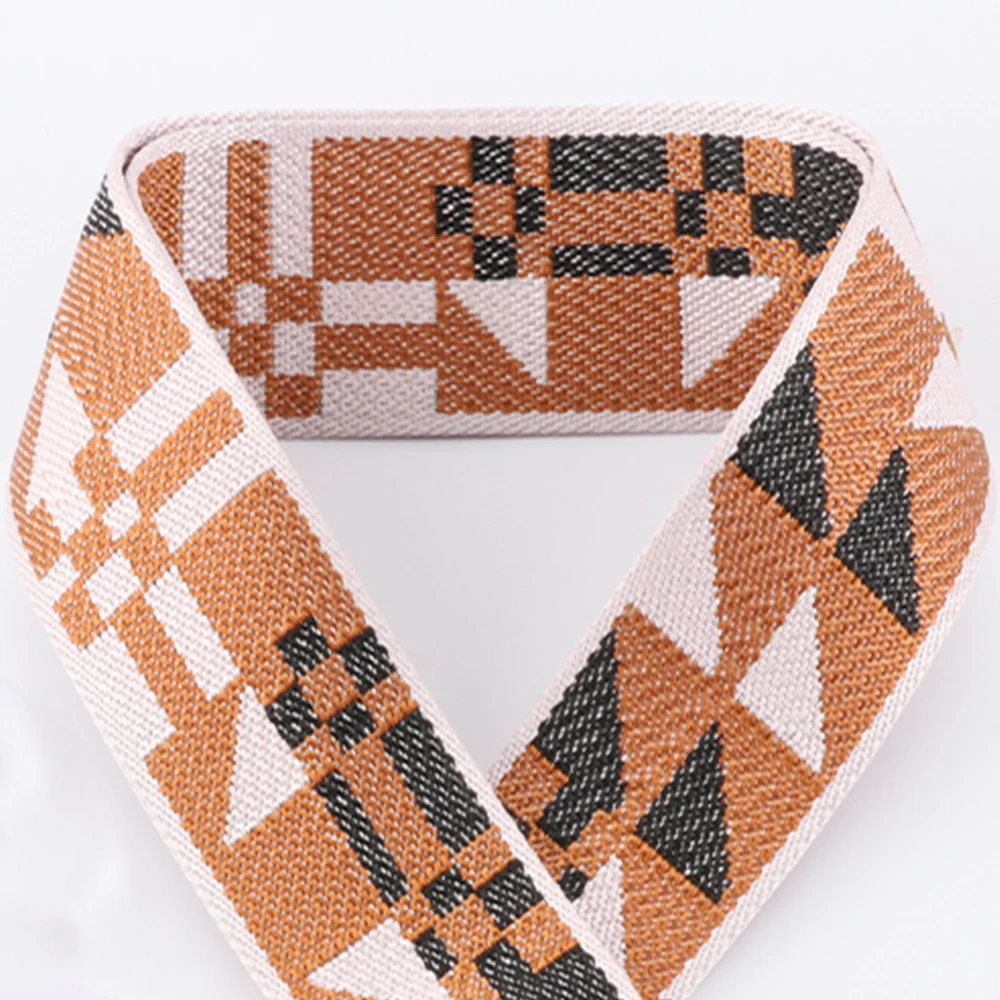 

5/10/50Yards 50mm Ribbons Clothing Decoration Band Webbing Backpack Accessories Diy Ethnic Style Decoration Jacquard Strapping