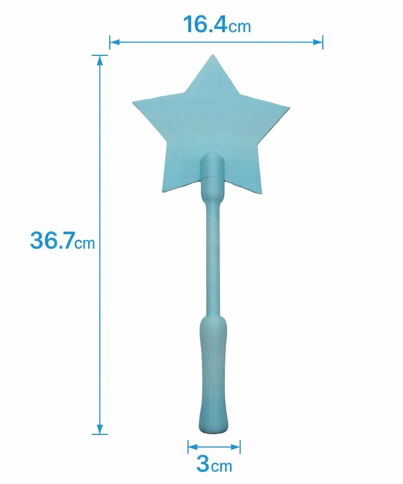 Фото 3D-печатный держатель для карт Star Magic Wand Tap To Pay, чехол для бесконтактной оплаты, стильный и модный подарок для девочек №1