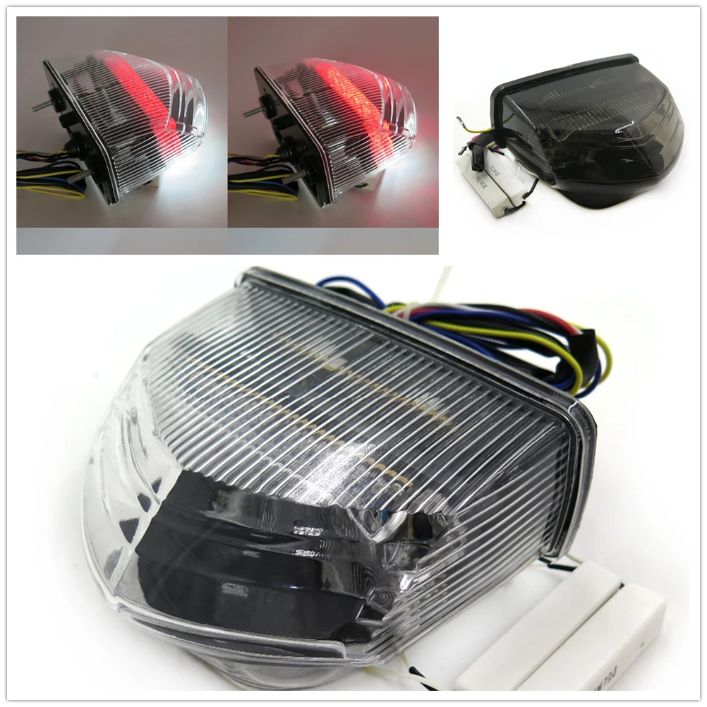 

Clear Tail Light Brake Integrated Turn Signal For Honda 07-11 CBR600RR/09-11 CBR600RA Aftermarket Free Shipping Motorcycle Part