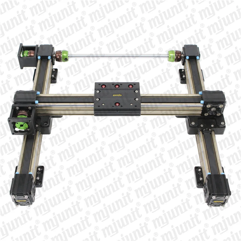 

Ремень для 3D принтера mjunit, синхронный Линейный модуль XY axis, опорный линейный раздвижной стол, направляющий рельсовый привод