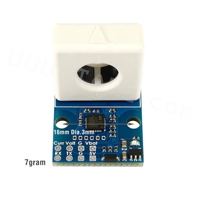 

Датчик тока MATEK HALL, световая лампа 150 А, для контроллера полета H743 Slim V3, детали «сделай сам» для РУ мультироторного самолета с фиксированным крылом