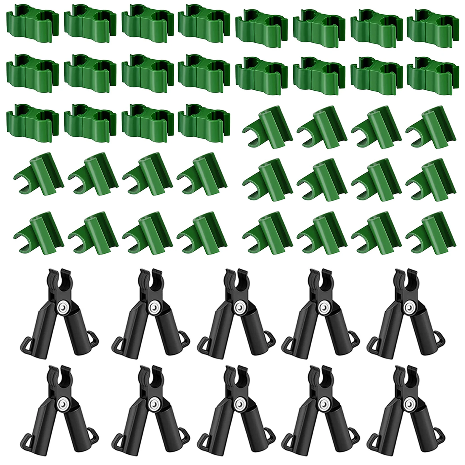 

Plant Climbing Clips Adjustable Green Climbing Rattan Stent Accessories 3 Style Gardening Pillar Vine Climbing Frame Support A-T